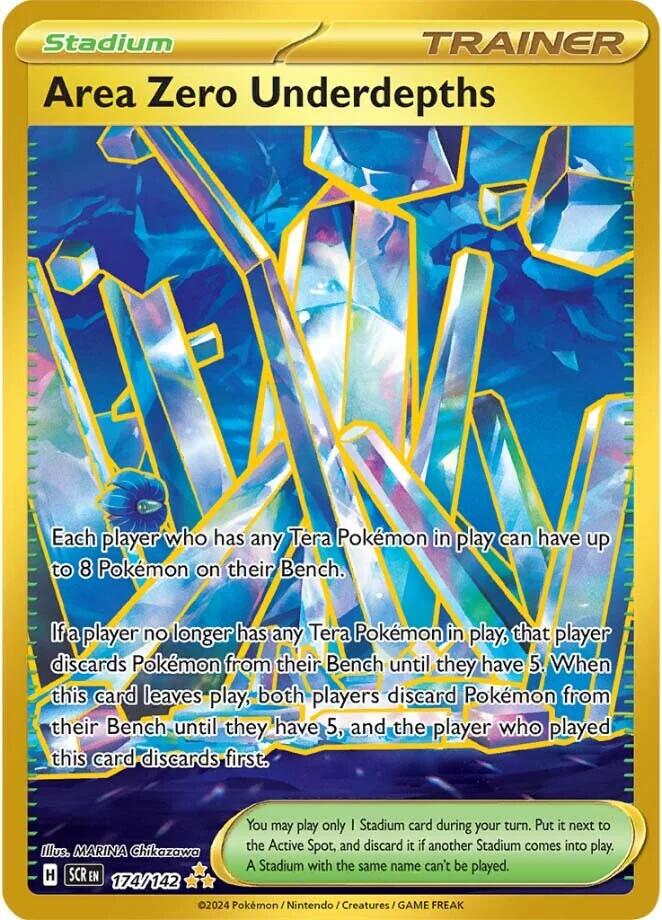 Area Zero Underdepths - 174/142