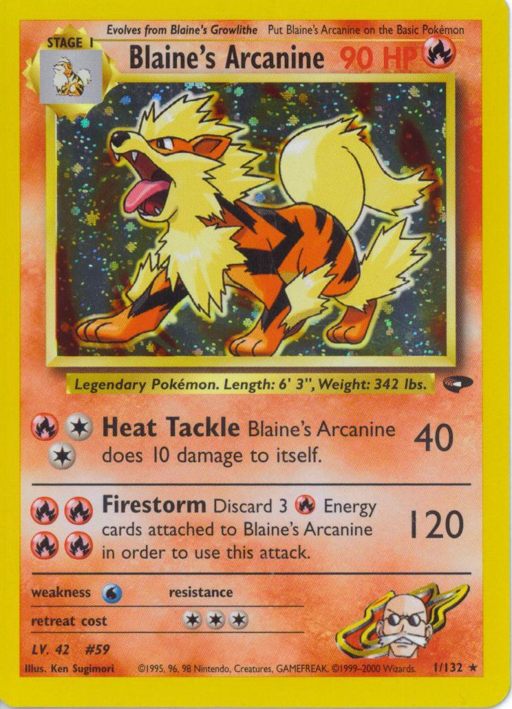 Blaine's Arcanine