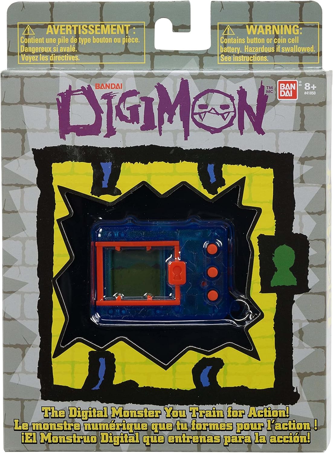 Bandai Namco - Digmon Device Virtual Pet Monster - Translucent Blue