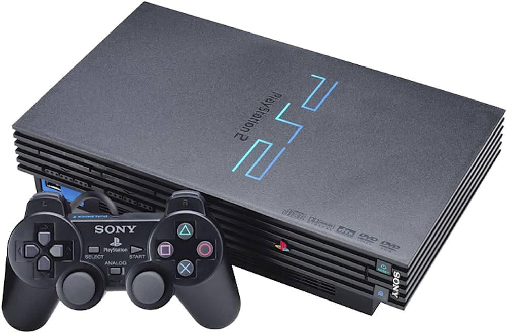 PLAYSTATION 2 SYSTEM - BLACK - Consoles