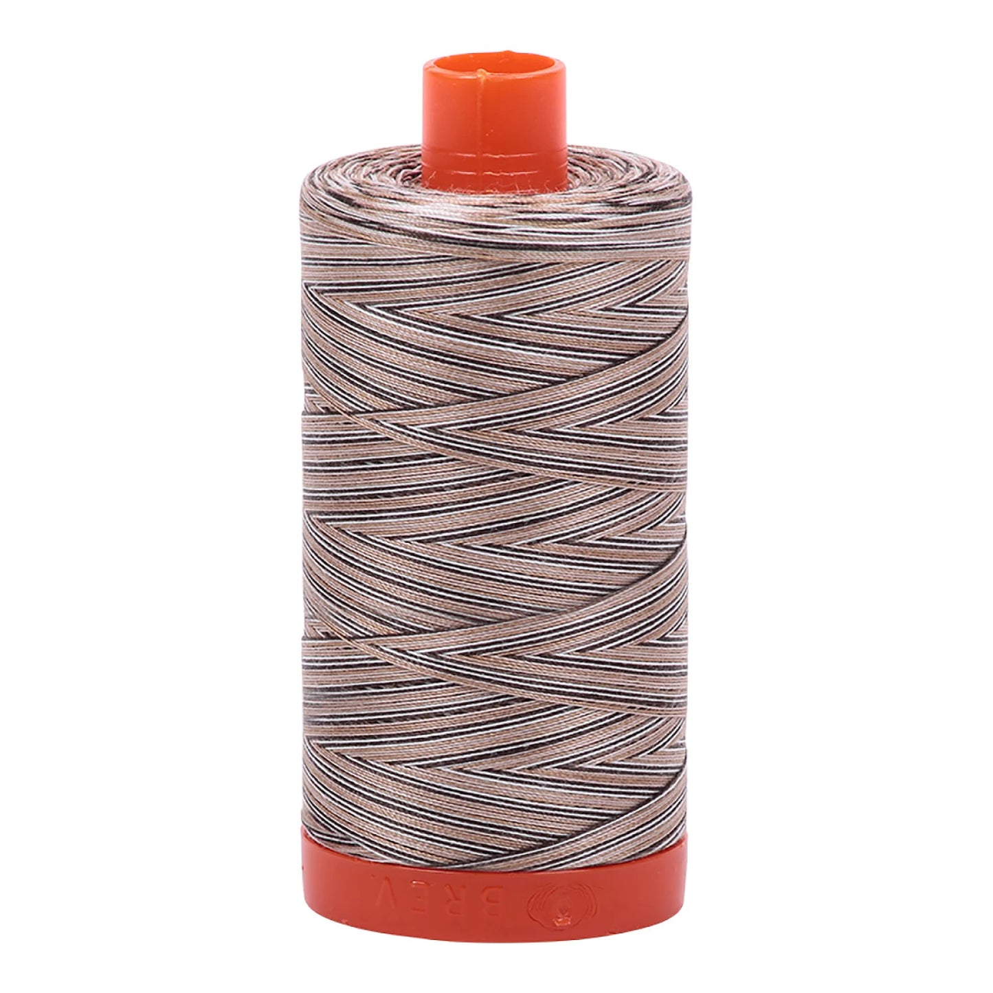 Mako Cotton Embroidery Thread 50wt 1422yds Variegated brown black