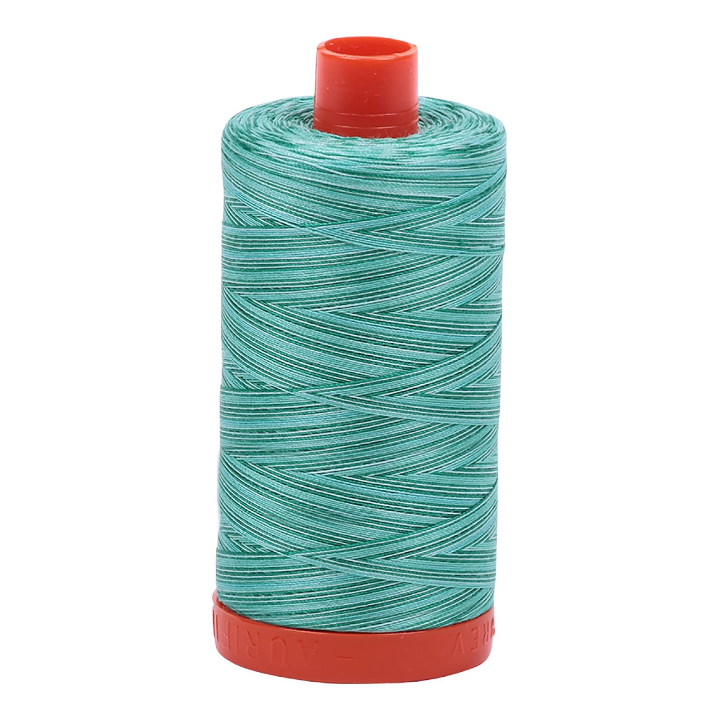 Mako Cotton Embroidery Thread 50wt 1422yds Variegated Green
