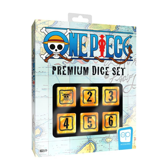 DICE SET D6 ONE PIECE PREMIUM
