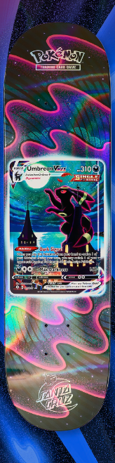 Pokémon TCG & Santa Cruz Skateboard Decks Umbreon VMAX