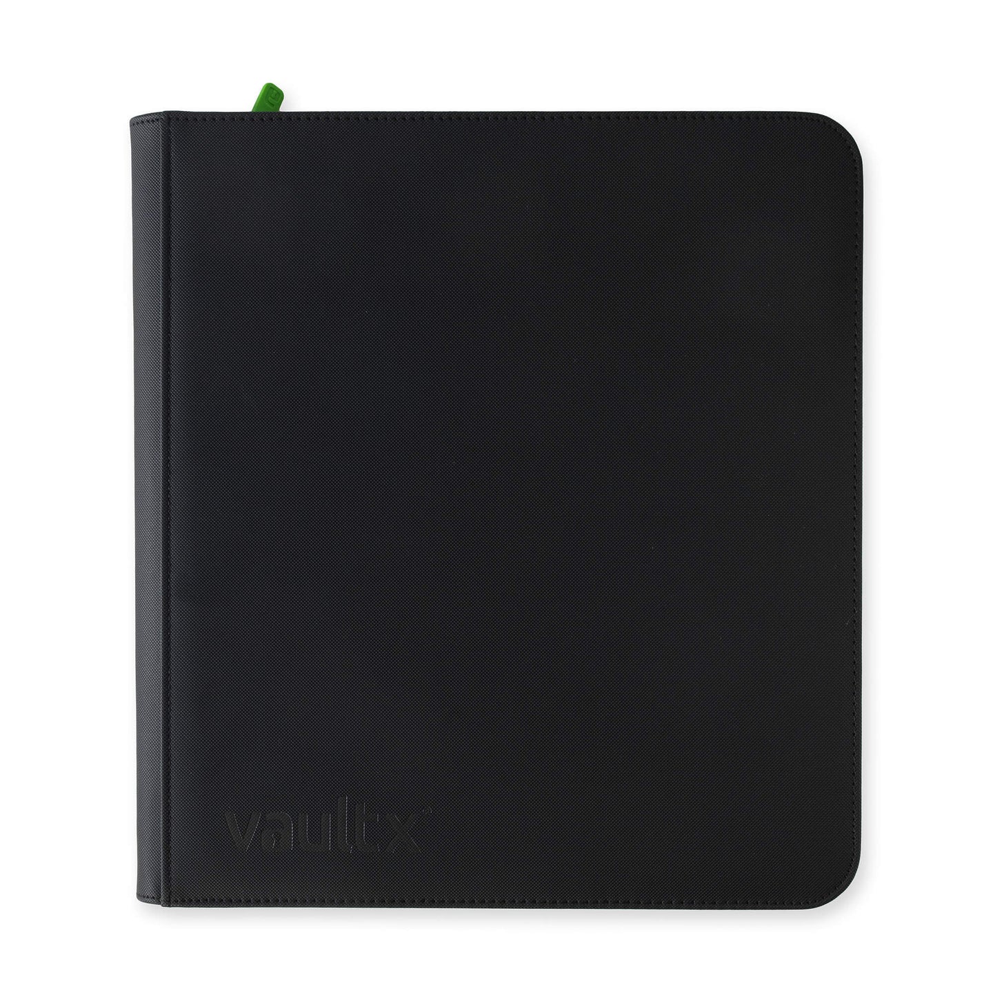 Vault X 12 XL Pocket Zip Binder, 624 Cards, Exo-Tec Material, 26 Side-Loading Pages (Black)