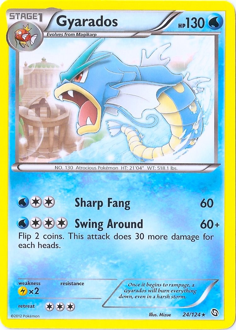 Gyarados - 24/124 (Cosmos Holo)