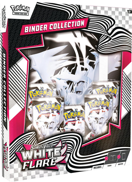 White Flare Binder Collection