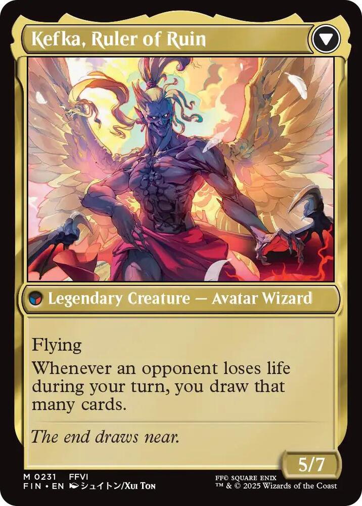 Kefka, Court Mage (Back)