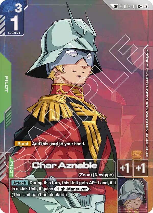 Char Aznable (C+) (SP)