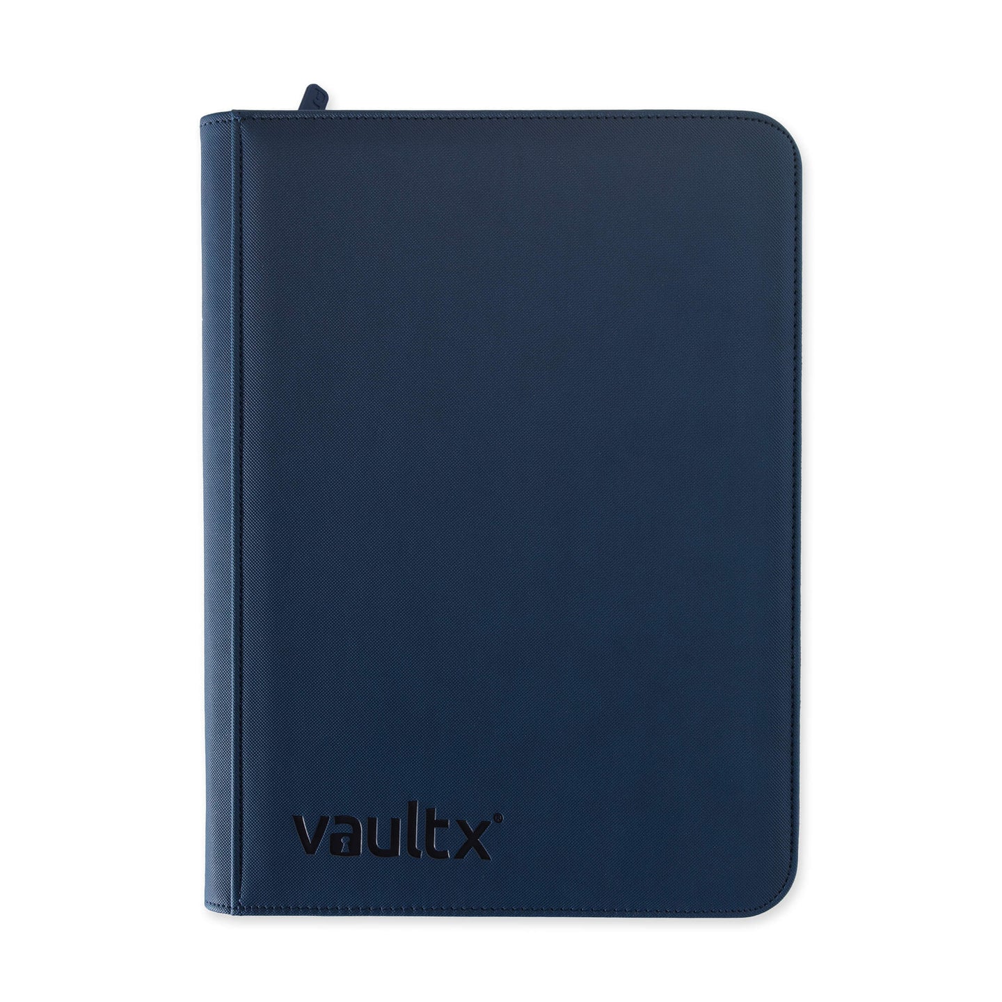 Vault X 9 Pocket Zip Binder, 360 Cards, Exo-Tec Material, 20 Side-Loading Pages (Blue)