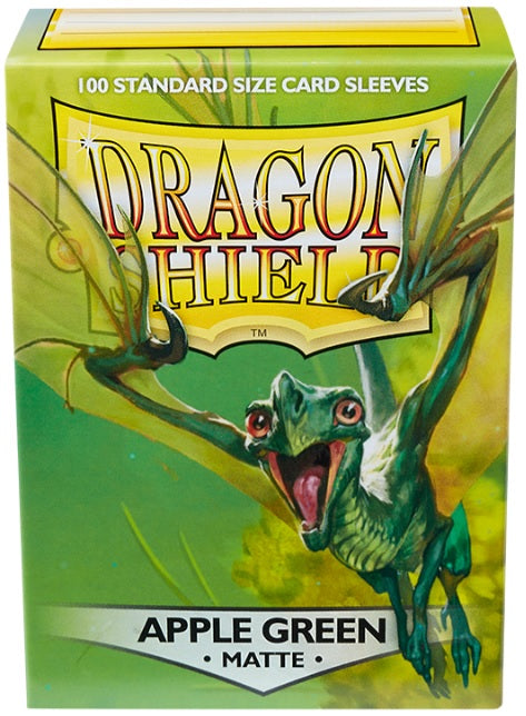 Dragon Shield Sleeves: Standard Matte - Apple Green 100CT