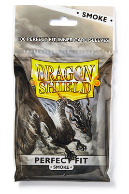 Dragon Shield Sleeves: Perfect Fit Standard - Smoke 100CT