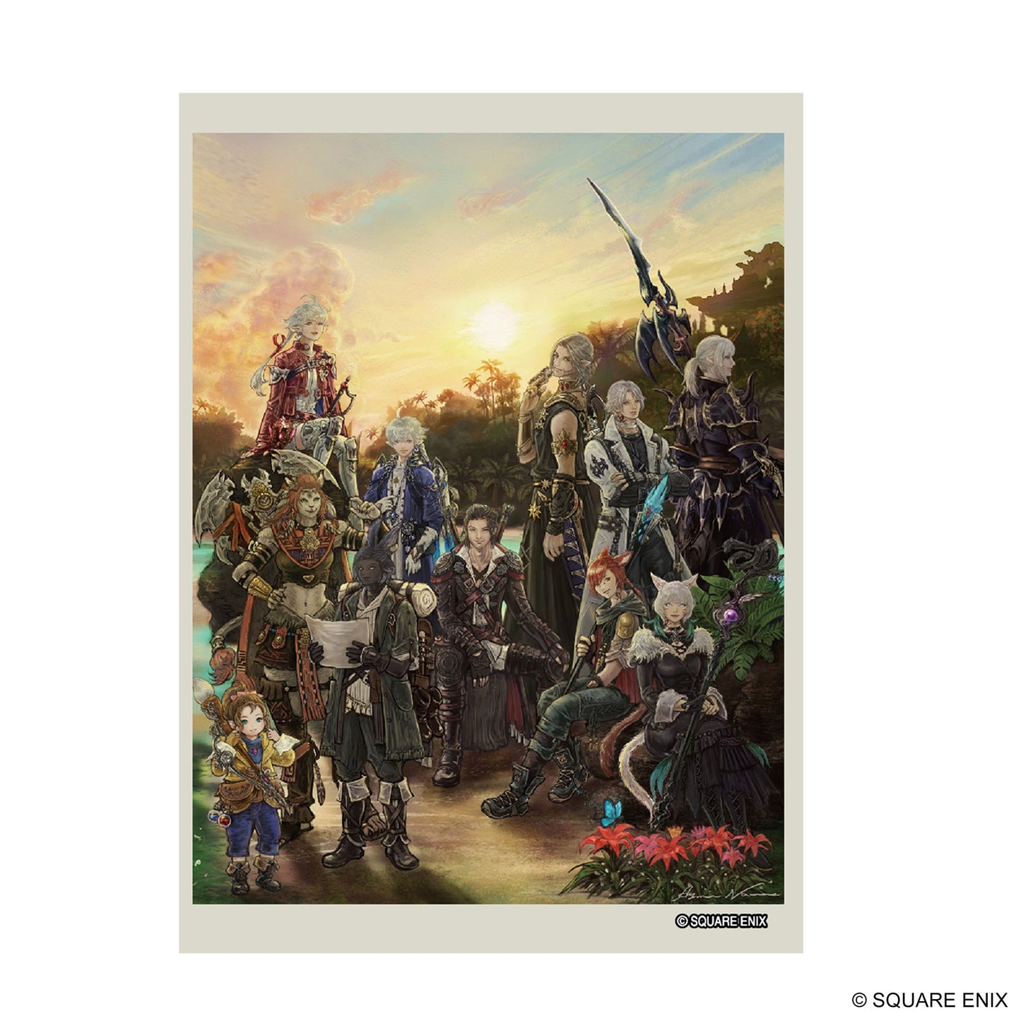 Final Fantasy TCG: Final Fantasy XIV Card Sleeves (100-Pack)