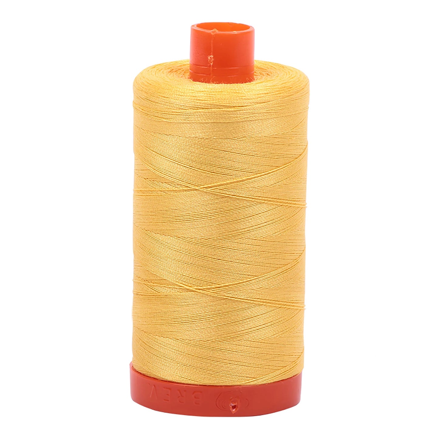 Mako Cotton Thread Solid 50wt 1422yds Pale Yellow