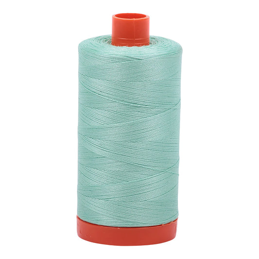 Mako Cotton Thread Solid 50wt 1422yds Medium Mint