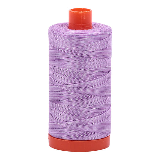 Mako Cotton Embroidery Thread 50wt 1422yds Variegated French Lilac