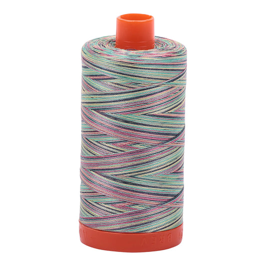 Mako Cotton Embroidery Thread 50wt 1422yds Variegated Marrakesh