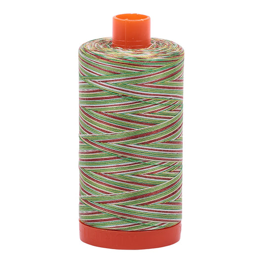 Mako Cotton Embroidery Thread 50wt 1422yds Variegated Leaves