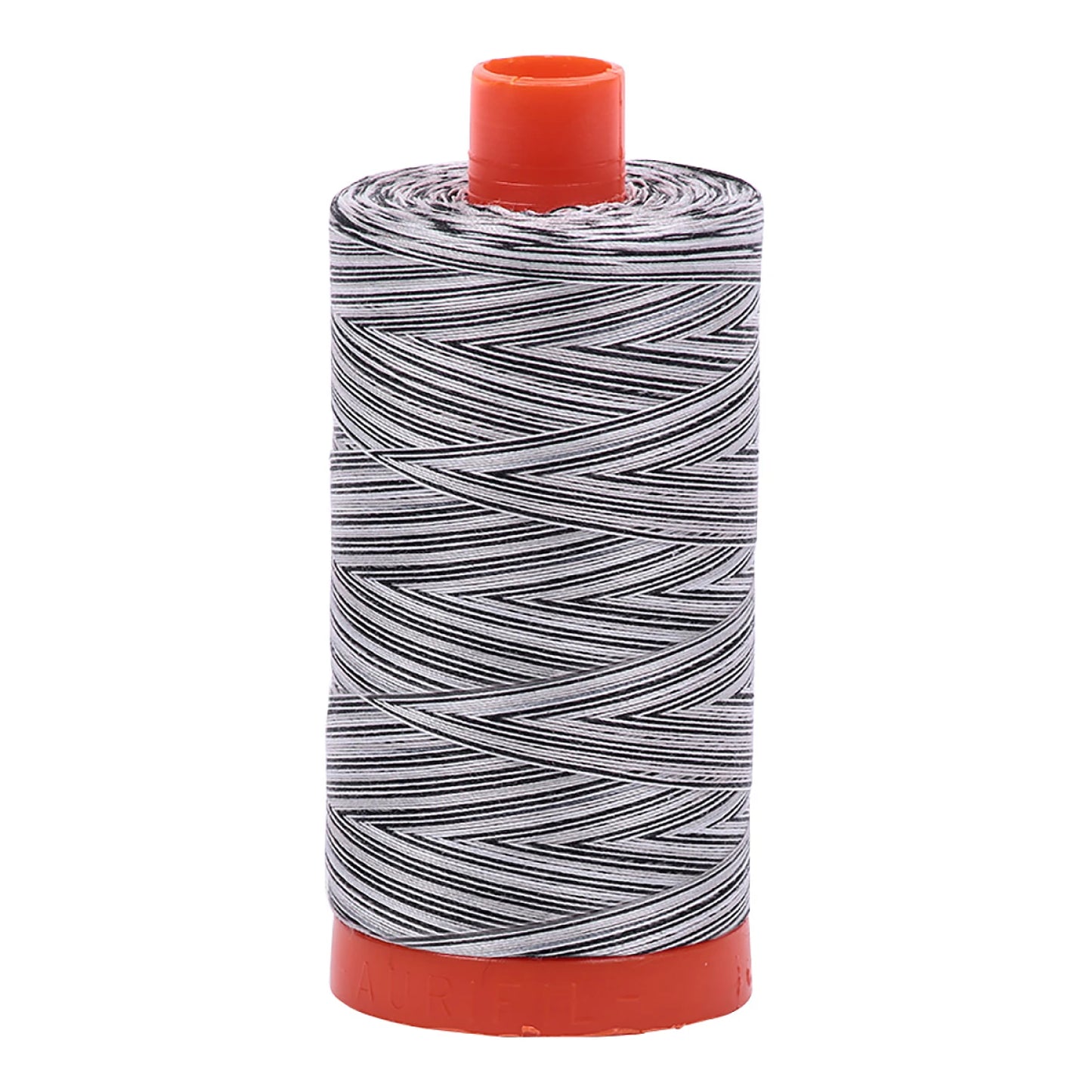 Mako Cotton Embroidery Thread 50wt 1422yds Variegated Black white