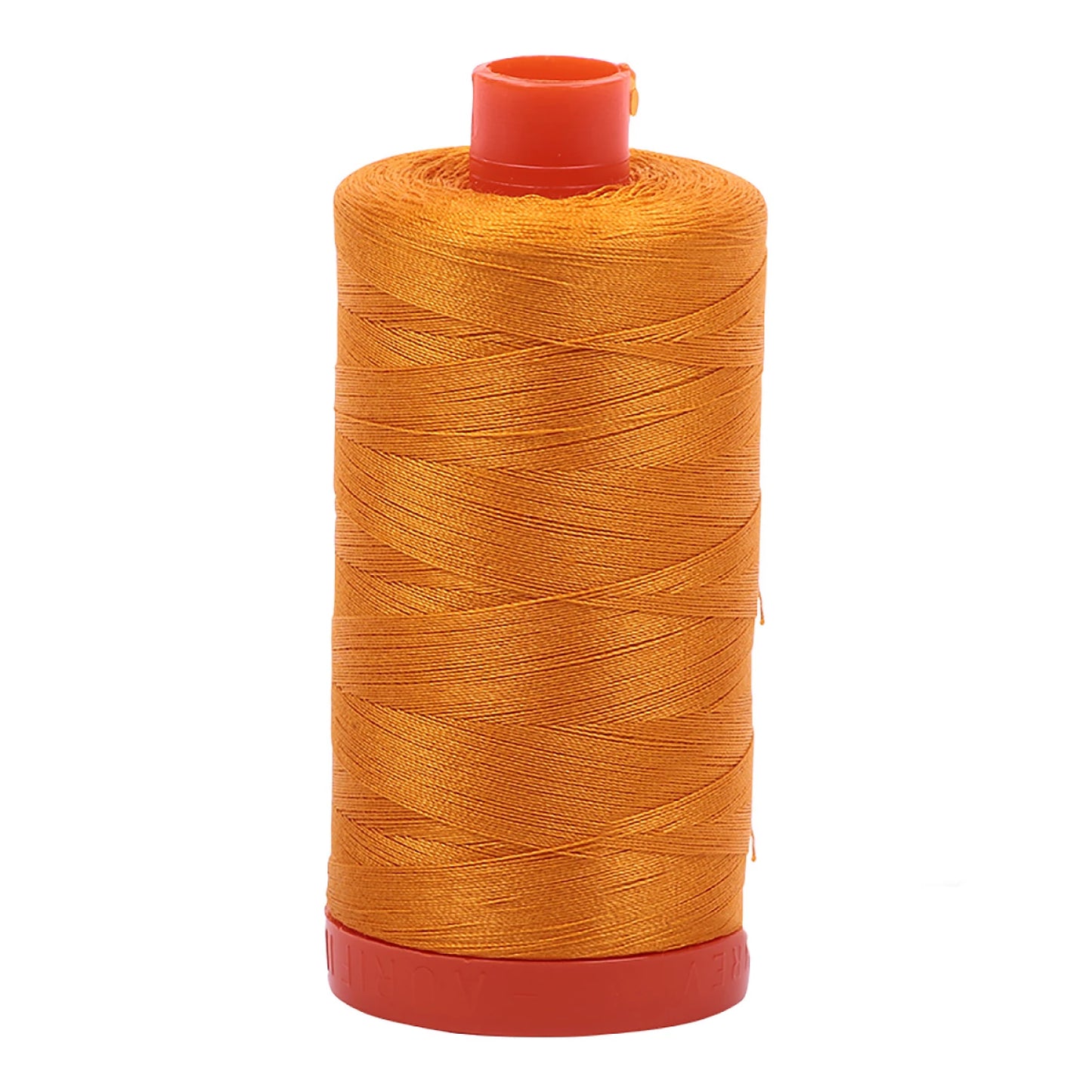 Mako Cotton Thread Solid 50wt 1422yds Yellow Orange