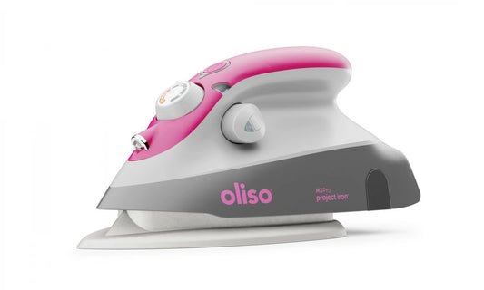 Oliso Project Iron With Trivet Raspberry