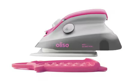 Oliso Project Iron With Trivet Raspberry
