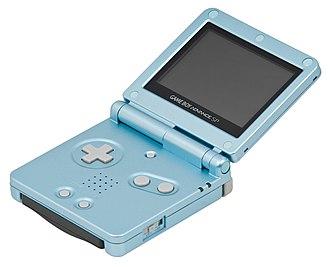 Pearl Blue GameBoy Advance SP [AGS-101]