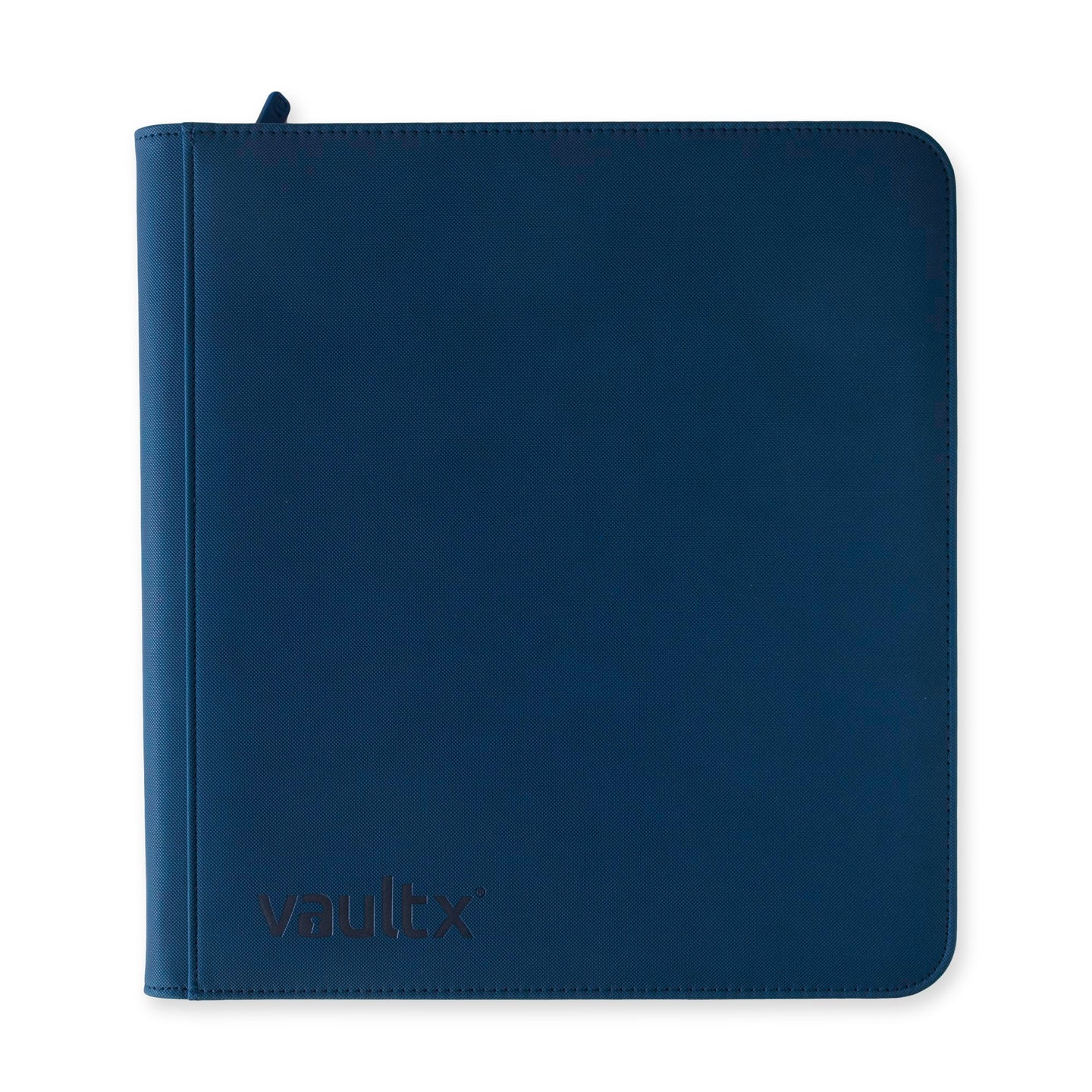Vault X 12 XL Pocket Zip Binder, 624 Cards, Exo-Tec Material, 26 Side-Loading Pages (Blue)
