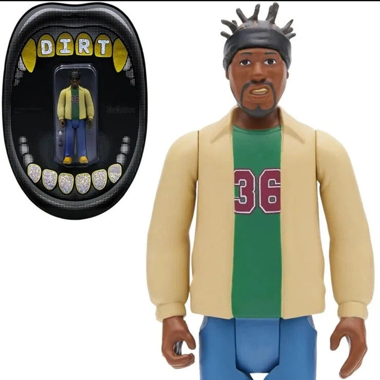 OLD DIRTY BASTARD WUTANG CLAN ODB DIRT MCGIRT SUPER7 REACTION FIGURE